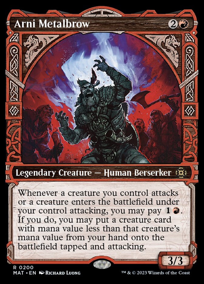 Arni Metalbrow (Showcase Halo Foil) [March of the Machine: The Aftermath] | Webway Games