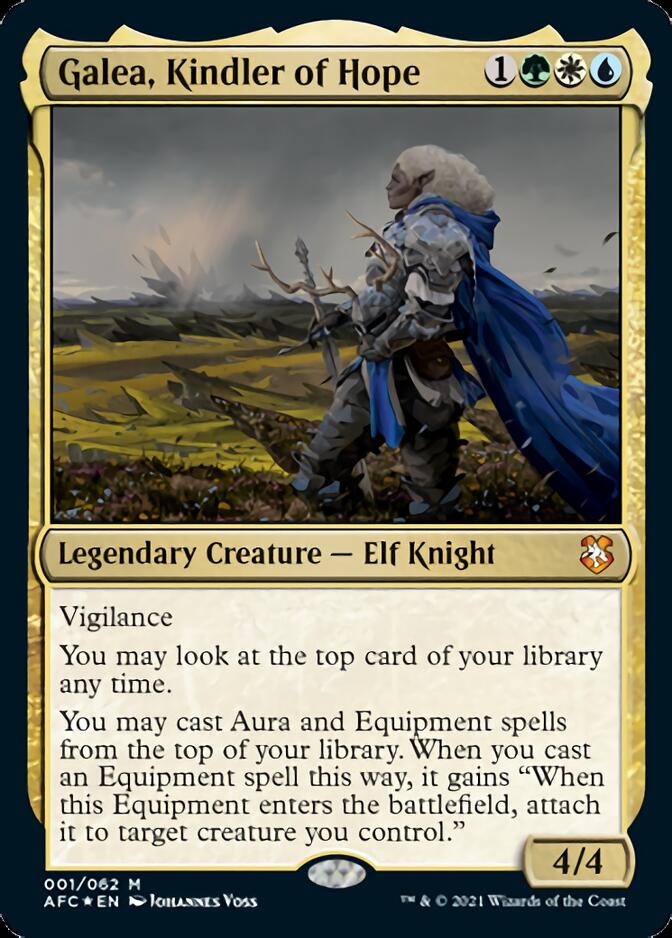 Galea, Kindler of Hope [Dungeons & Dragons: Adventures in the Forgotten Realms Commander] | Webway Games