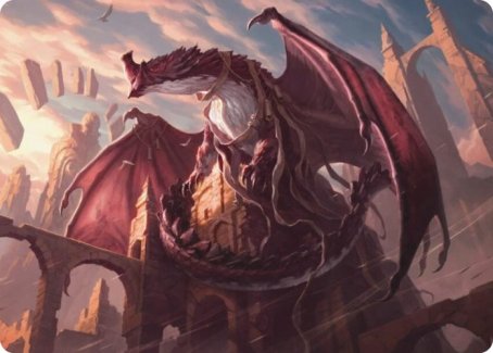 Velomachus Lorehold Art Card [Strixhaven: School of Mages Art Series] | Webway Games