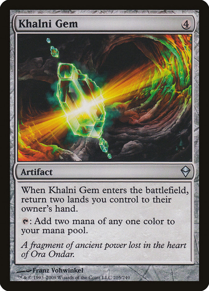 Khalni Gem [Zendikar] | Webway Games