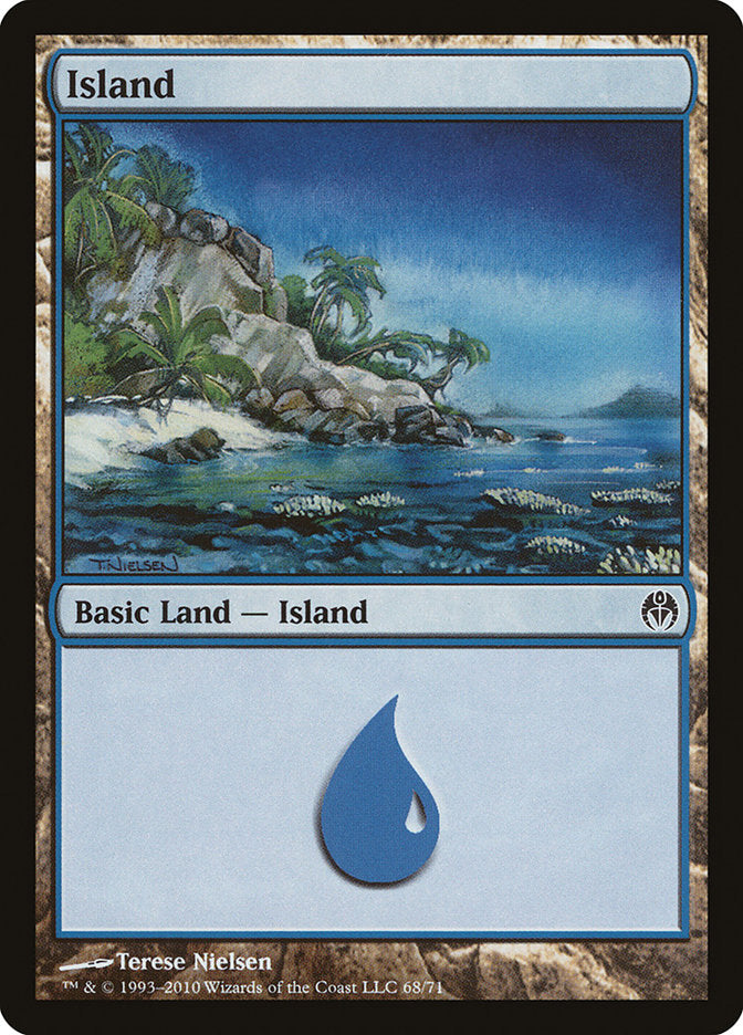 Island (#68) [Duel Decks: Phyrexia vs. the Coalition] | Webway Games