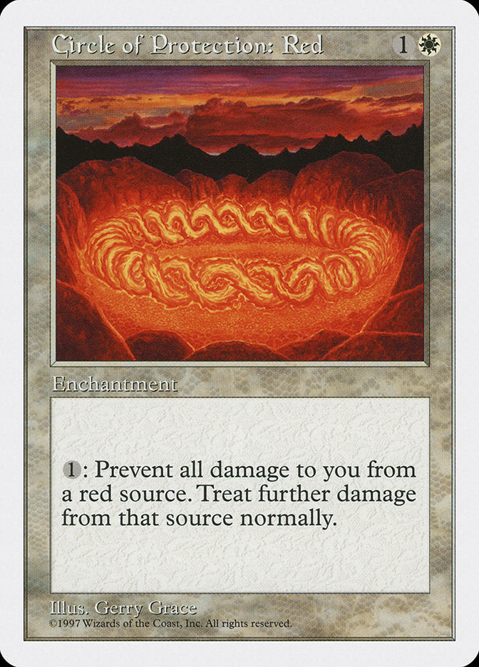 Circle of Protection: Red [Fifth Edition] | Webway Games