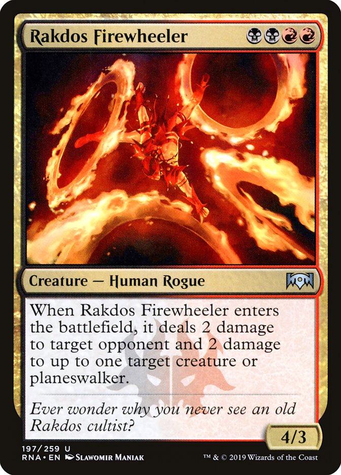 Rakdos Firewheeler [Ravnica Allegiance] | Webway Games