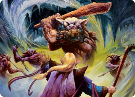 Den of the Bugbear (Dungeon Module) Art Card [Dungeons & Dragons: Adventures in the Forgotten Realms Art Series] | Webway Games
