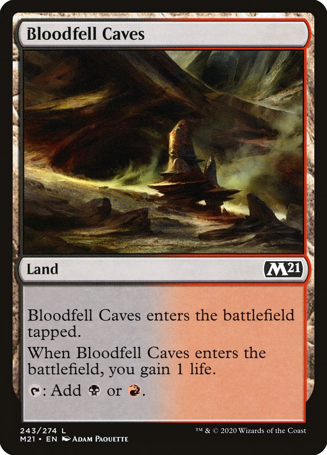 Bloodfell Caves [Core Set 2021] | Webway Games
