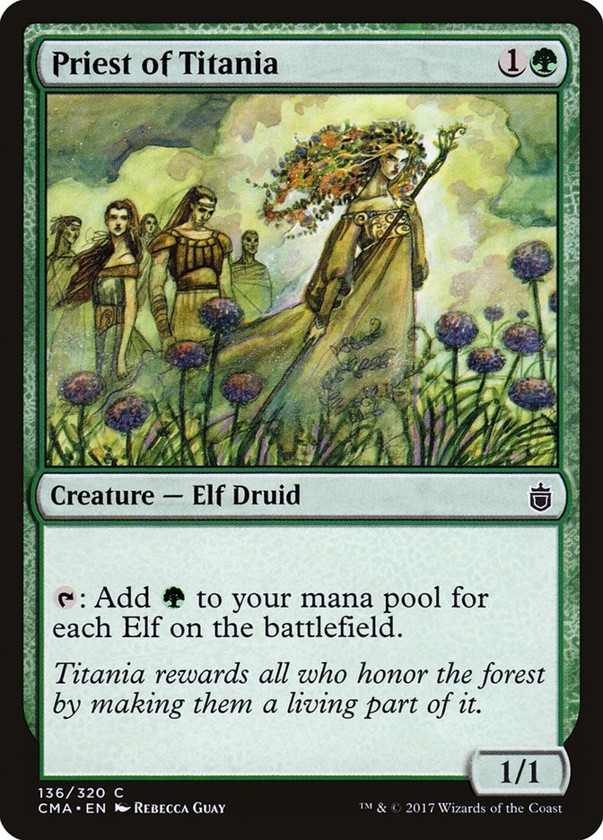 Priest of Titania [Commander Anthology] | Webway Games