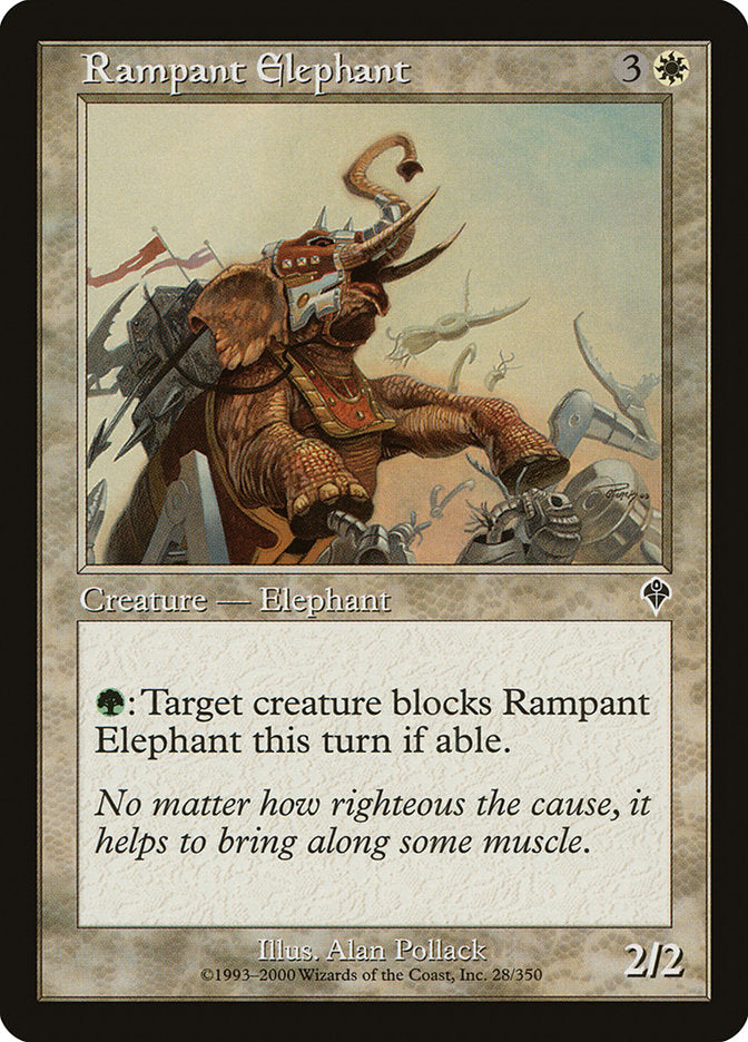 Rampant Elephant [Invasion] | Webway Games