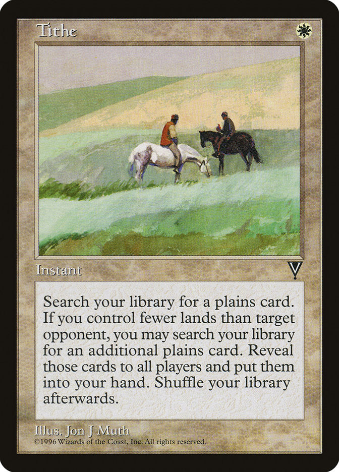Tithe [Visions] | Webway Games