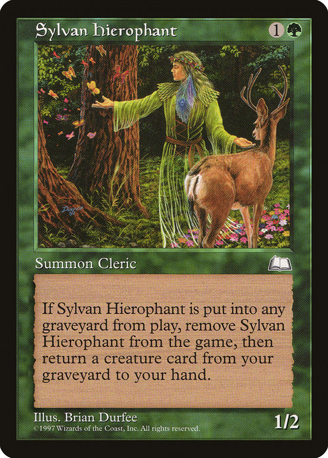Sylvan Hierophant [Weatherlight] | Webway Games