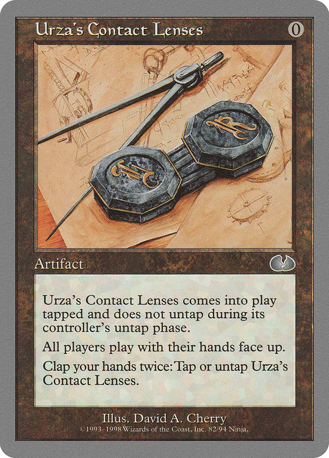 Urza's Contact Lenses [Unglued] | Webway Games