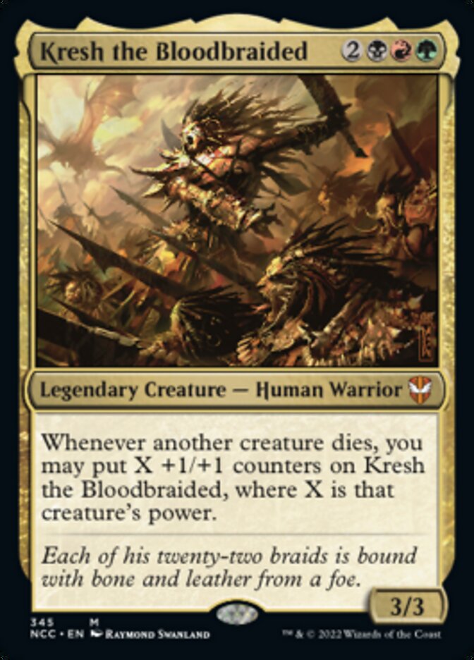 Kresh the Bloodbraided [Streets of New Capenna Commander] | Webway Games