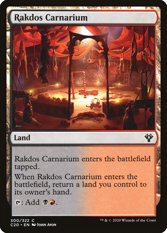 Rakdos Carnarium [Commander 2020] | Webway Games