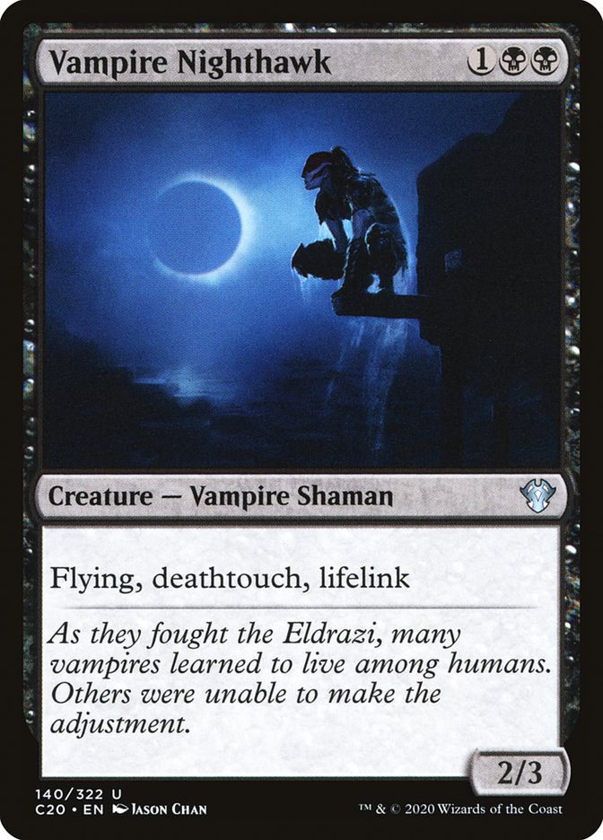 Vampire Nighthawk [Commander 2020] | Webway Games