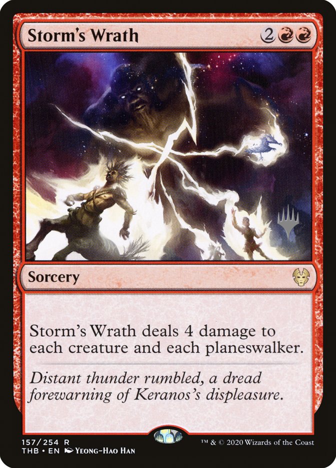 Storm's Wrath  (Promo Pack) [Theros Beyond Death Promos] | Webway Games