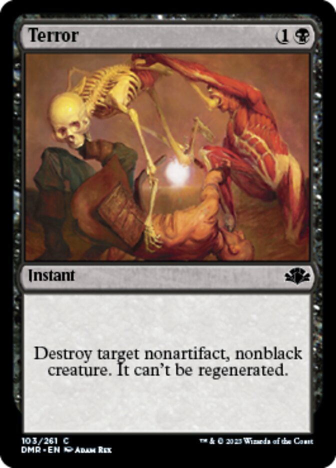 Terror [Dominaria Remastered] | Webway Games