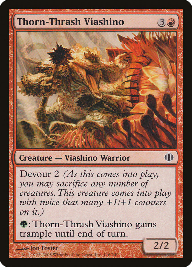 Thorn-Thrash Viashino [Shards of Alara] | Webway Games