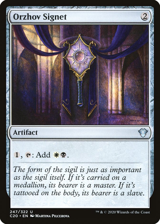 Orzhov Signet [Commander 2020] | Webway Games