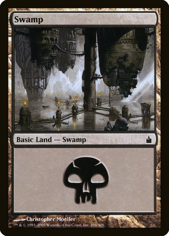 Swamp (#296) [Ravnica: City of Guilds] | Webway Games