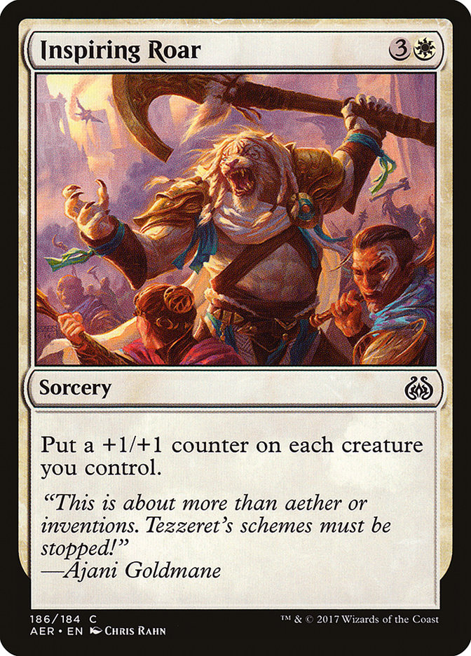 Inspiring Roar [Aether Revolt] | Webway Games