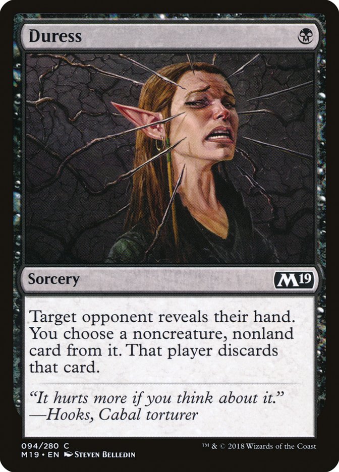 Duress [Core Set 2019] | Webway Games