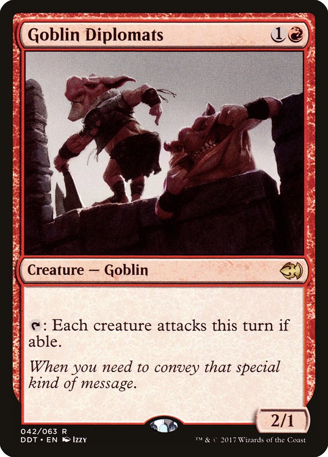 Goblin Diplomats [Duel Decks: Merfolk vs. Goblins] | Webway Games
