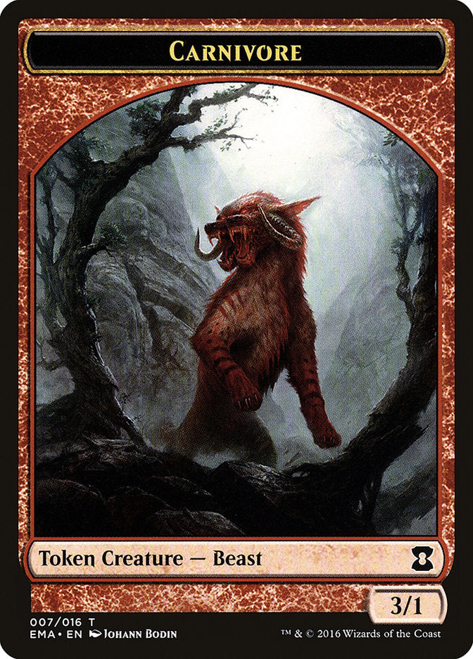 Carnivore [Eternal Masters Tokens] | Webway Games