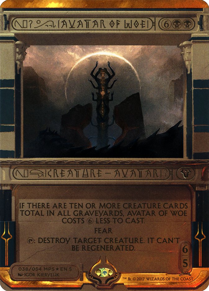Avatar of Woe (Invocation) [Amonkhet Invocations] | Webway Games