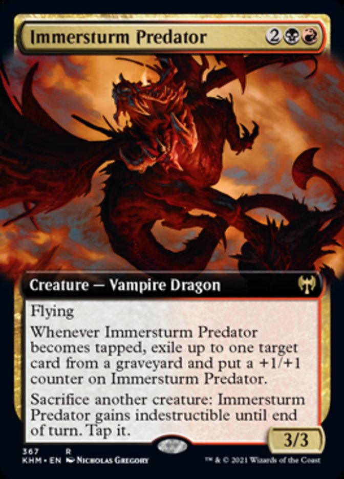 Immersturm Predator (Extended Art) [Kaldheim] | Webway Games
