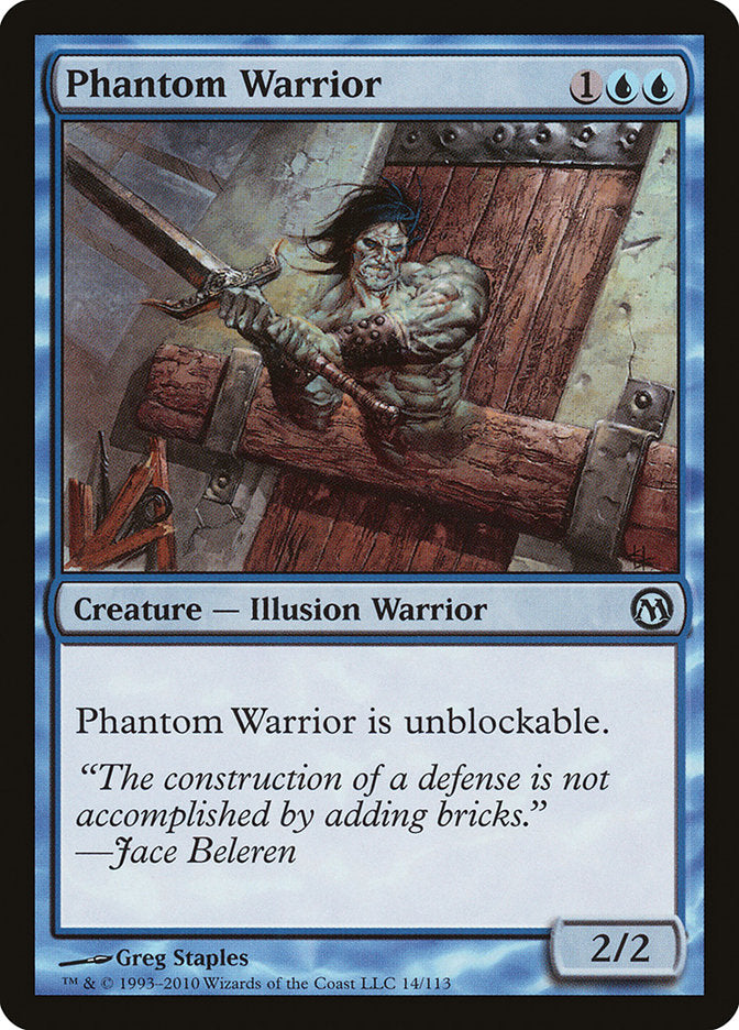 Phantom Warrior [Duels of the Planeswalkers] | Webway Games