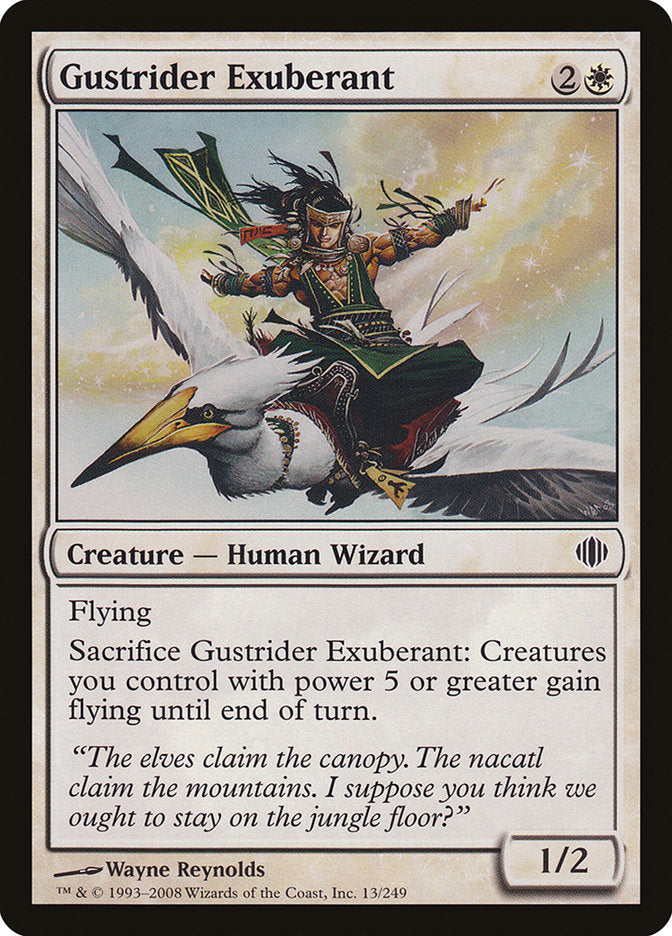 Gustrider Exuberant [Shards of Alara] | Webway Games