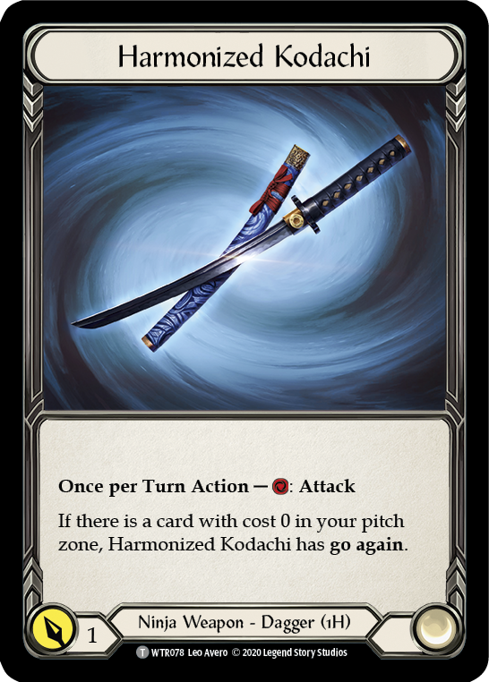Harmonized Kodachi // Quicken [U-WTR078 // U-WTR225] (Welcome to Rathe Unlimited)  Unlimited Normal | Webway Games