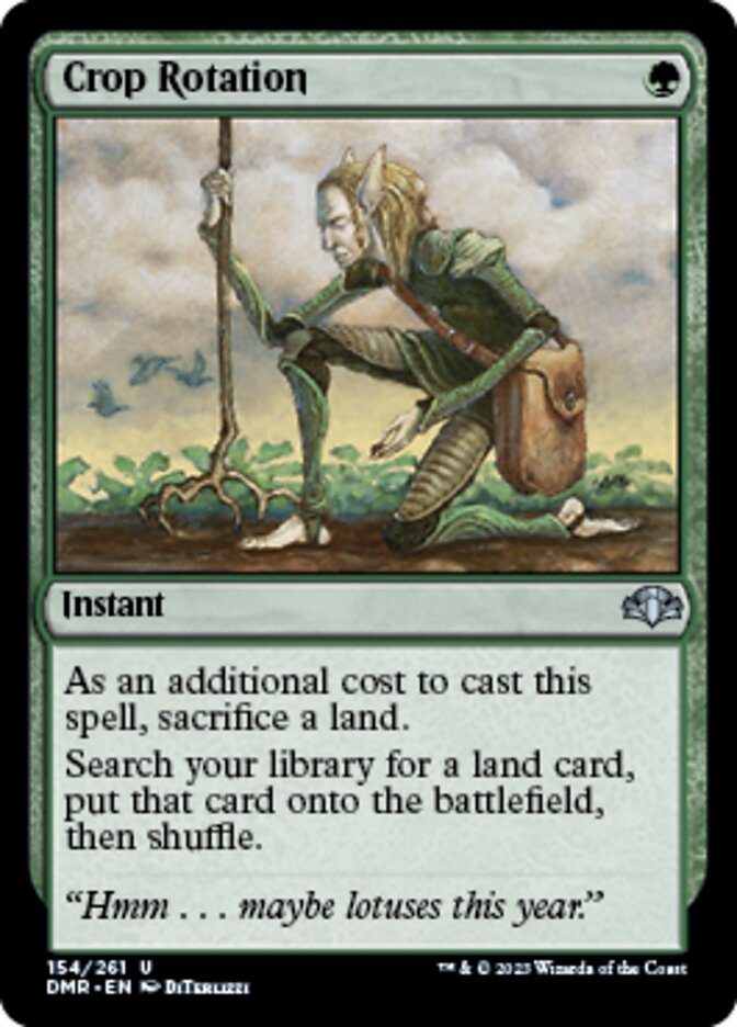 Crop Rotation [Dominaria Remastered] | Webway Games