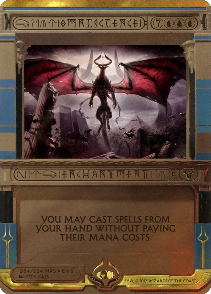 Omniscience (Invocation) [Amonkhet Invocations] | Webway Games