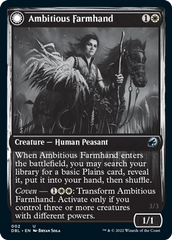 Ambitious Farmhand // Seasoned Cathar [Innistrad: Double Feature] | Webway Games