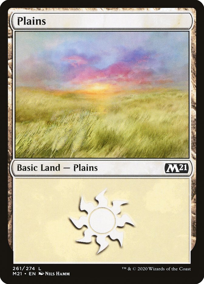 Plains (#261) [Core Set 2021] | Webway Games