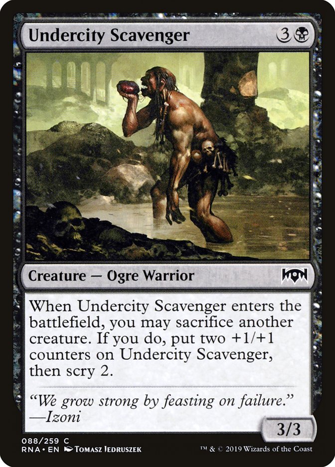 Undercity Scavenger [Ravnica Allegiance] | Webway Games