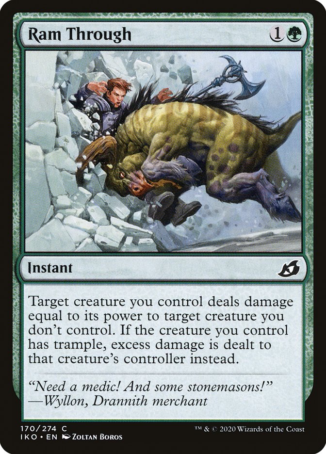 Ram Through [Ikoria: Lair of Behemoths] | Webway Games