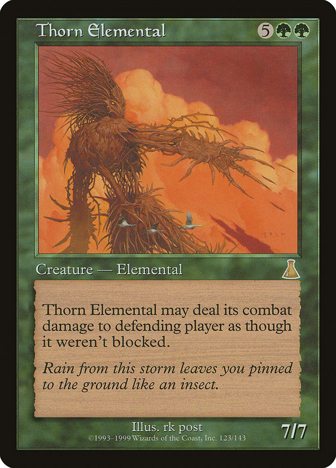 Thorn Elemental [Urza's Destiny] | Webway Games