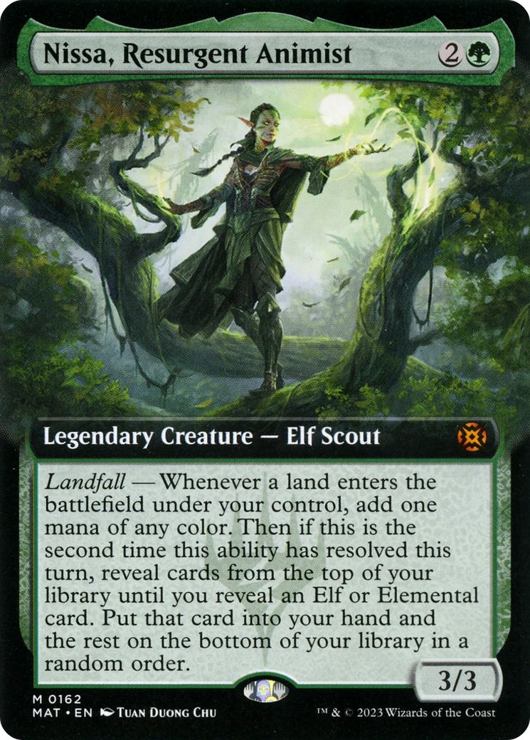 Nissa, Resurgent Animist (Extended Art) [March of the Machine: The Aftermath] | Webway Games