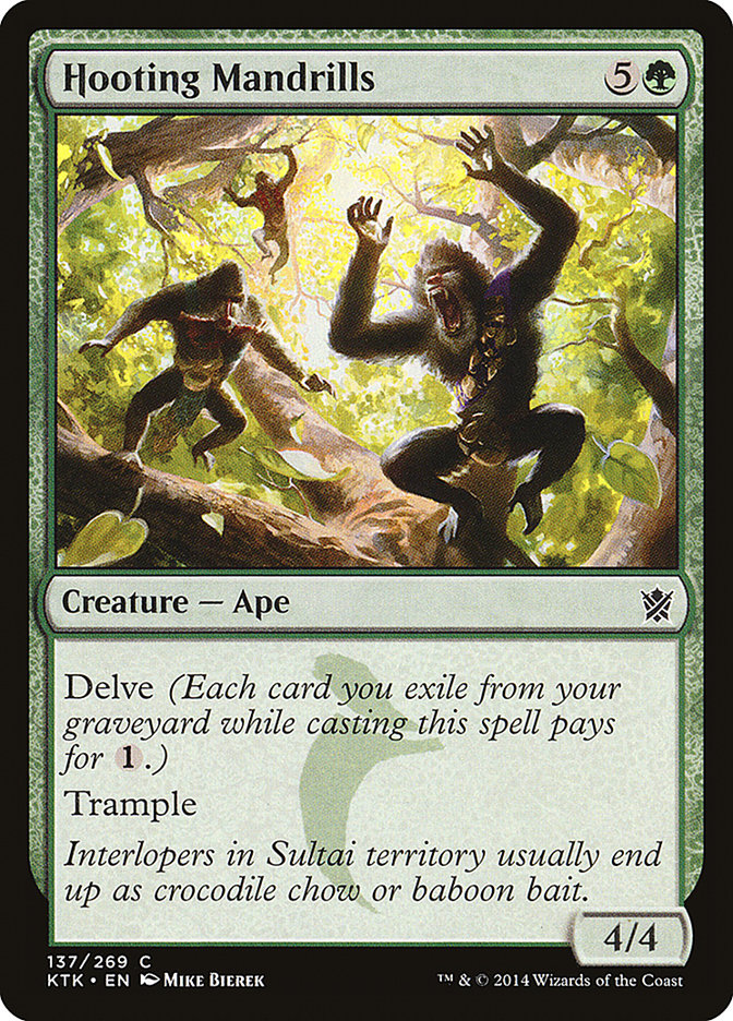 Hooting Mandrills [Khans of Tarkir] | Webway Games