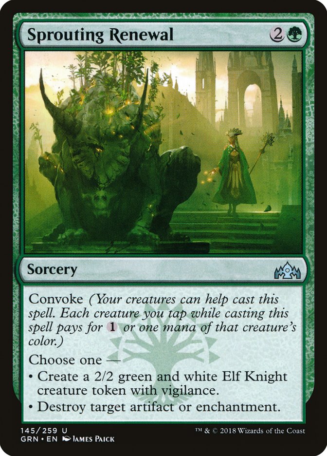 Sprouting Renewal [Guilds of Ravnica] | Webway Games
