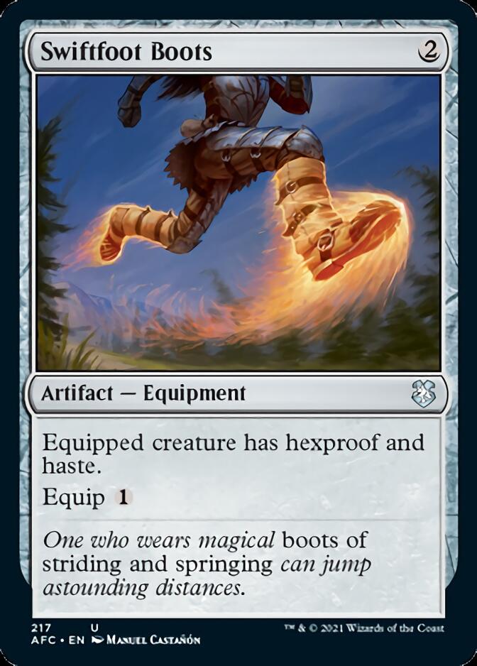 Swiftfoot Boots [Dungeons & Dragons: Adventures in the Forgotten Realms Commander] | Webway Games