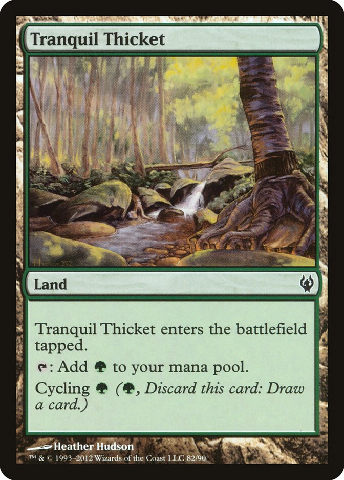 Tranquil Thicket [Duel Decks: Izzet vs. Golgari] | Webway Games