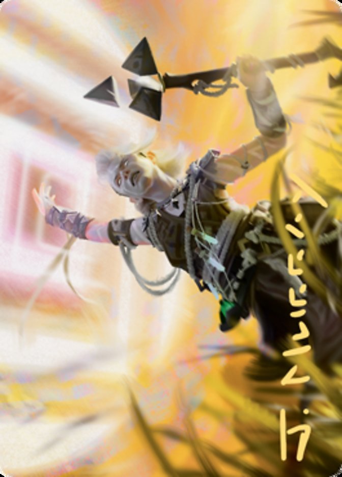 Kor Celebrant Art Card (Gold-Stamped Signature) [Zendikar Rising Art Series] | Webway Games