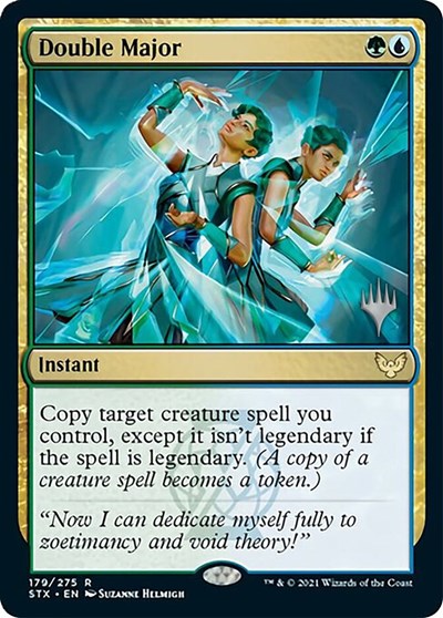 Double Major (Promo Pack) [Strixhaven: School of Mages Promos] | Webway Games