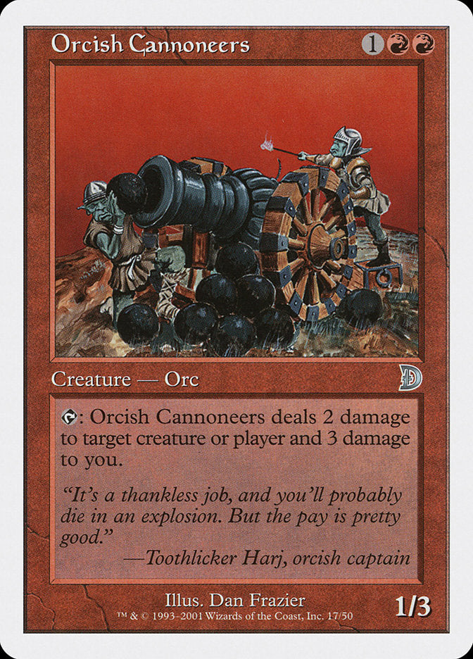 Orcish Cannoneers [Deckmasters] | Webway Games