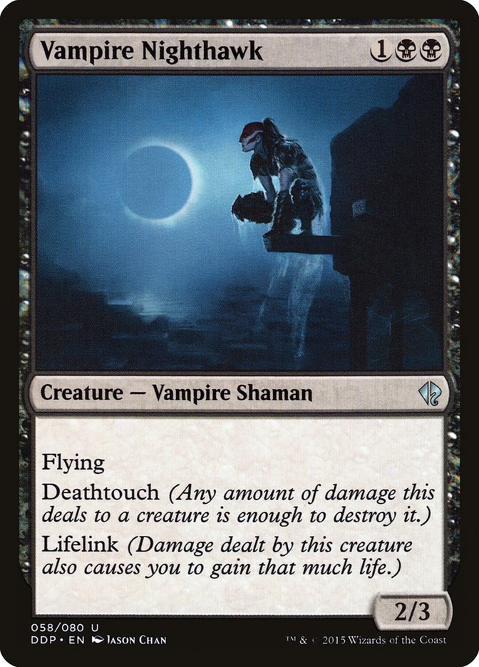 Vampire Nighthawk [Duel Decks: Zendikar vs. Eldrazi] | Webway Games