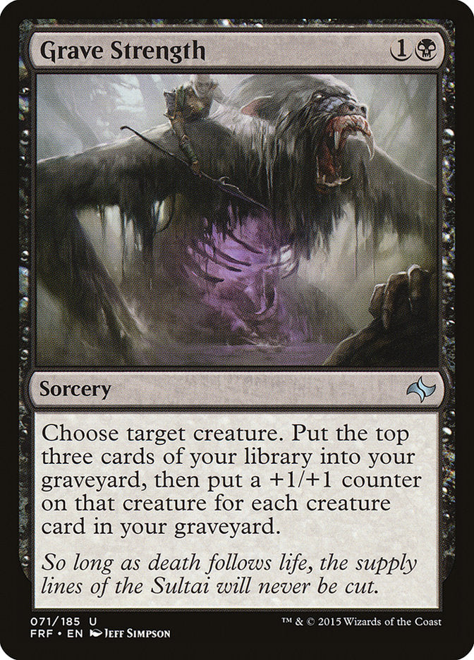 Grave Strength [Fate Reforged] | Webway Games