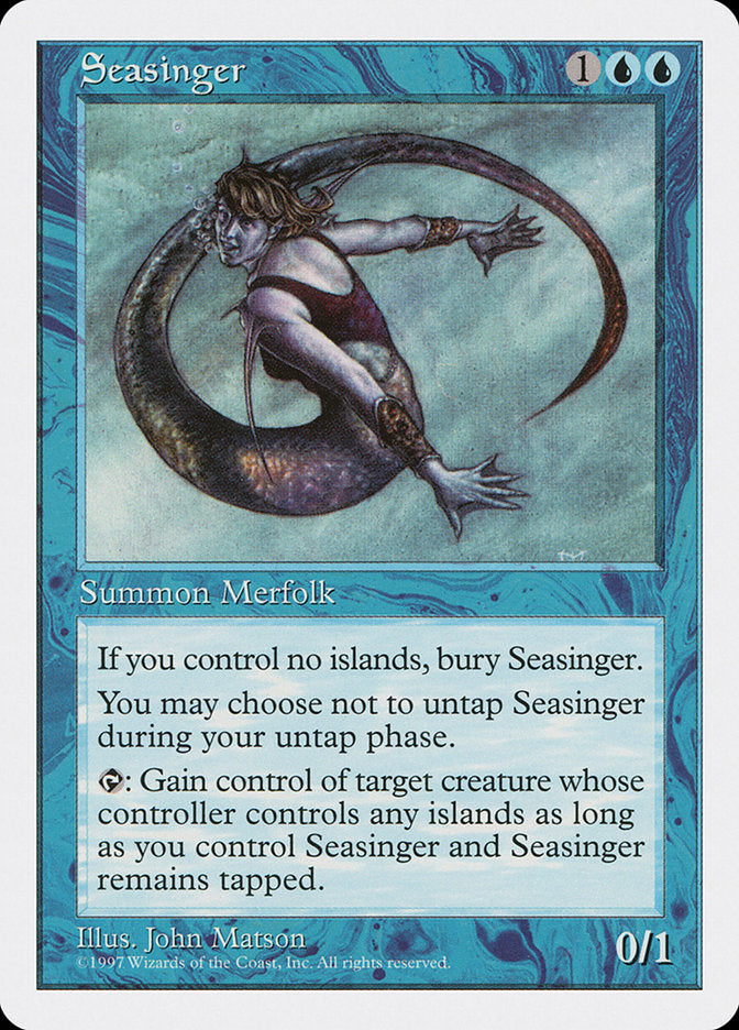 Seasinger [Fifth Edition] | Webway Games