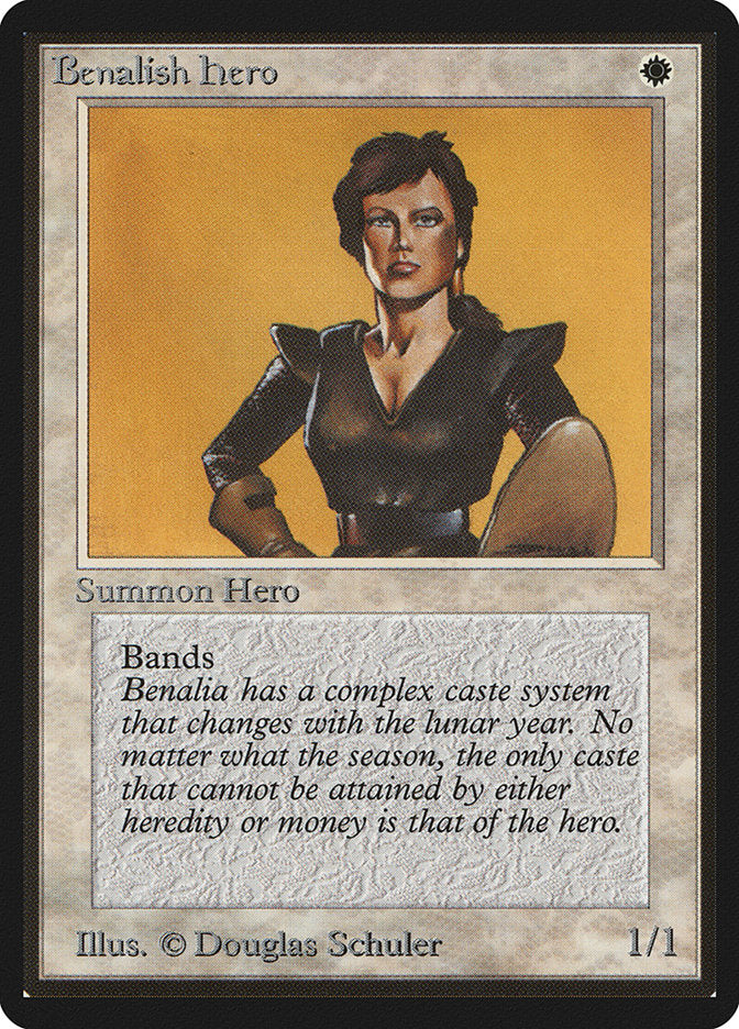 Benalish Hero [Limited Edition Beta] | Webway Games
